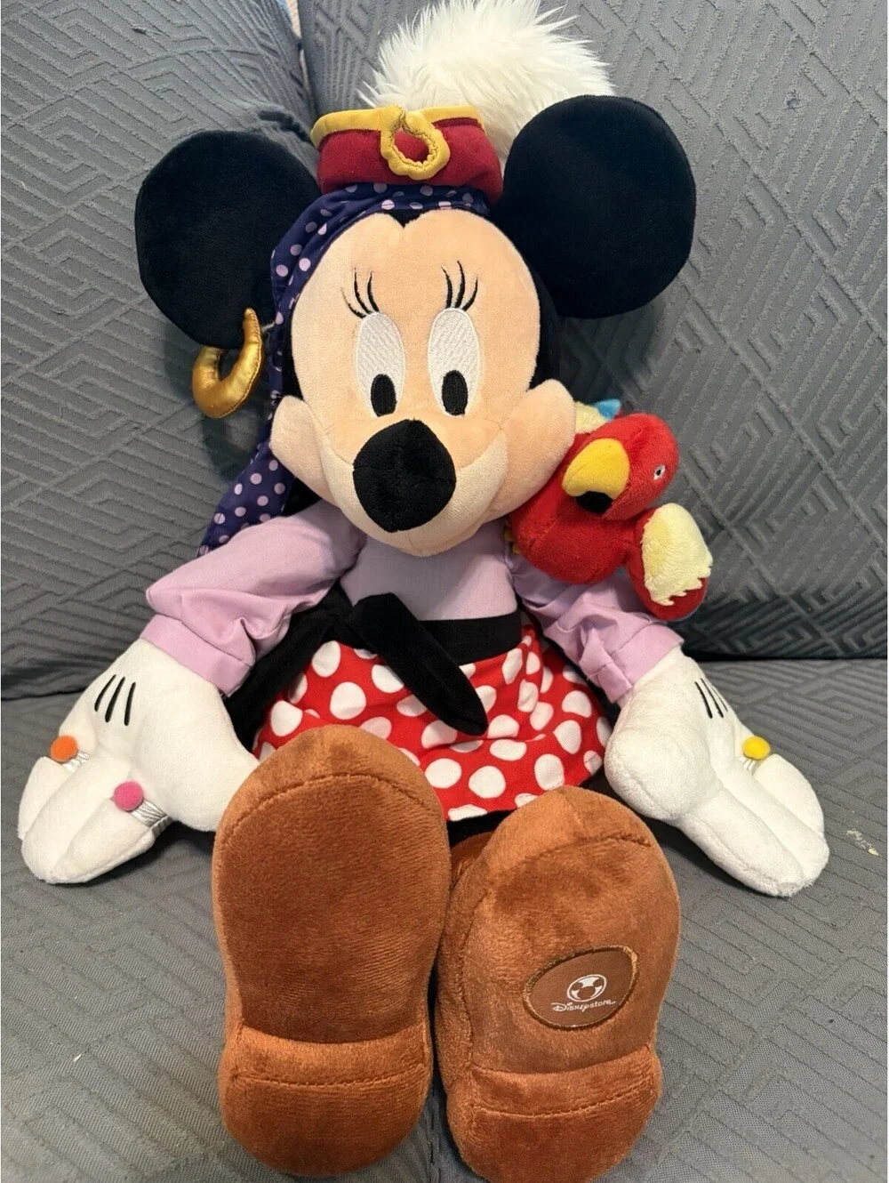 Disney Store Exclusive Minnie Mouse Pirate Plush